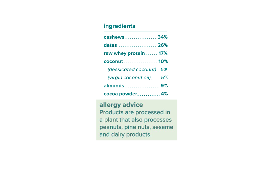 And Nothing Else Coconut Cocoa 12g Protein Bar   Pack  52 grams